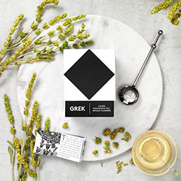 Serve Explorer of Grek loose tea flowers