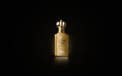 Cosmetics Photography of Clive Christian perfume bottle