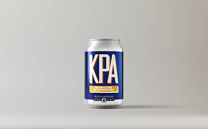 Lager Explorer of KPA beer can