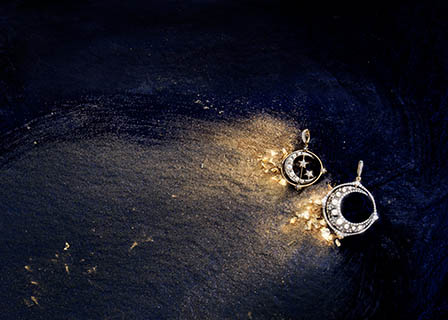 Jewellery Photography of Annoushka Jewellery pendants