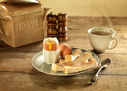 Hot food Explorer of Hovis breakfast