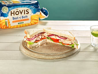 Baked Explorer of Hovis breakfast