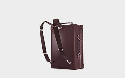 White background Explorer of Tanner Krolle leather luggage