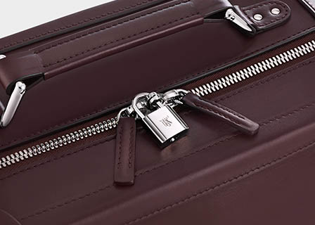 White background Explorer of Tanner Krolle leather luggage