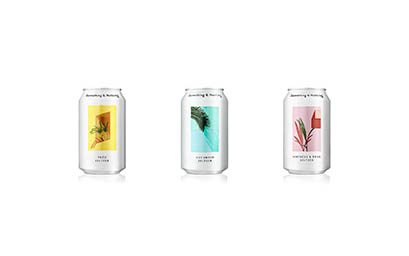 White background Explorer of Something & Nothing seltzer cans