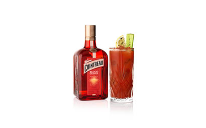 Spirit Explorer of Cointreau Blood Orange and serve