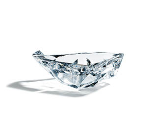 White background Explorer of Swarovsky crystal candle holder