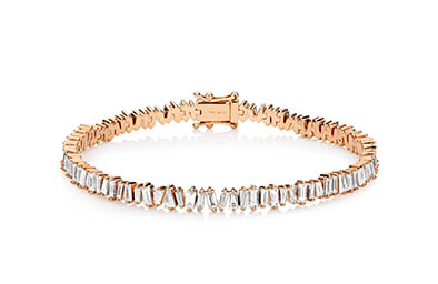 Bracelet Explorer of Gold bracelet with white diamonds