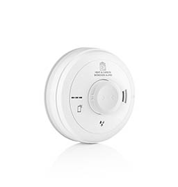 White background Explorer of Heat & Carbon Monoxide Alarm