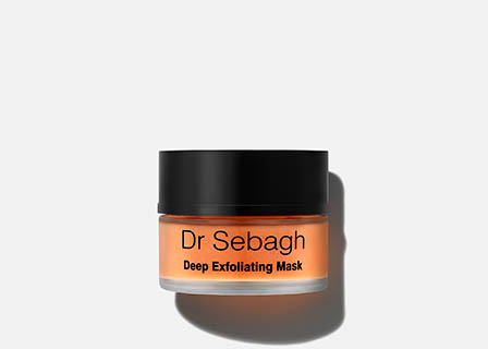 Advertising Still life product Photography of Dr Sebagh skin care exfoliating mask