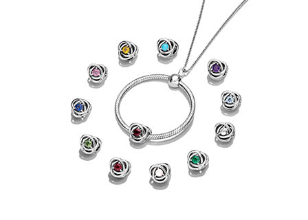 Jewellery Photography of Pandora jewellery pendants