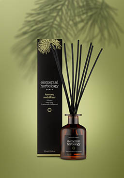 Fragrance Explorer of Elemental Herbology diffuser with foliage