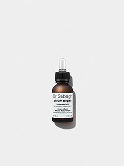 Cosmetics Photography of Dr Sebagh serum repair bottle