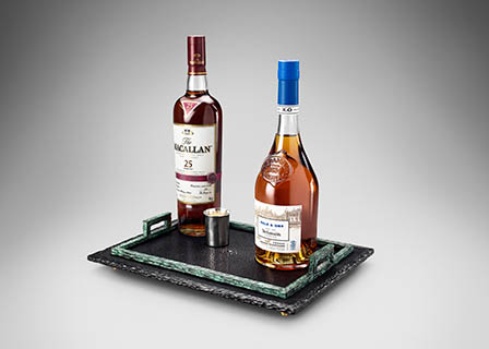Whisky Explorer of Drinks tray