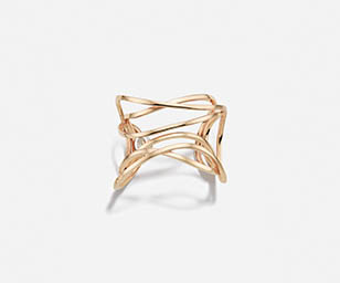 Rings Explorer of Maison Dauphin jewellery gold ring