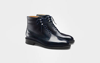 Mens fashion Explorer of John Lobb men's leather boots