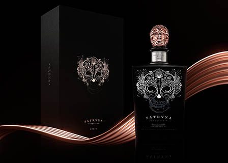 Spirit Explorer of Satryna Tequila bottle and box set