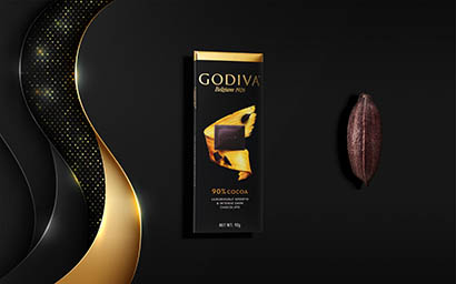 Snack Explorer of Godiva chocolate bar