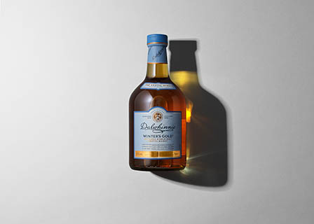 Drinks Photography of Dalwhinnie whisky bottle