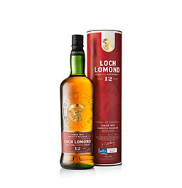 Drinks Photography of Loch Lomond whisky bottles