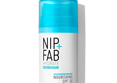 Cosmetics Photography of Nip and Fab skin care SPF 30 moisturiser