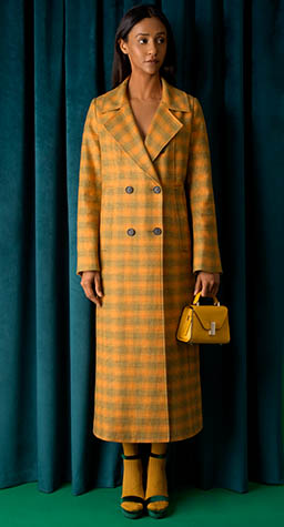 Fashion Photography of COS coat and handbag