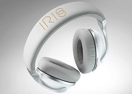 Still life product Photography of Iris headphones