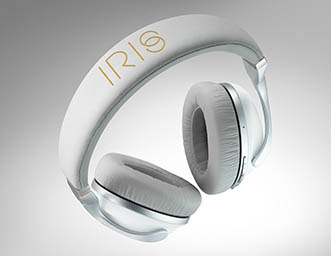 Advertising Still life product Photography of Iris headphones