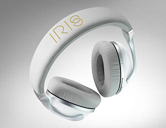 Still life product Photography of Iris headphones