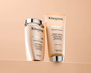 Coloured background Explorer of Kerastase Densifique