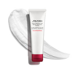White background Explorer of Shiseido Deep Cleansing Foam