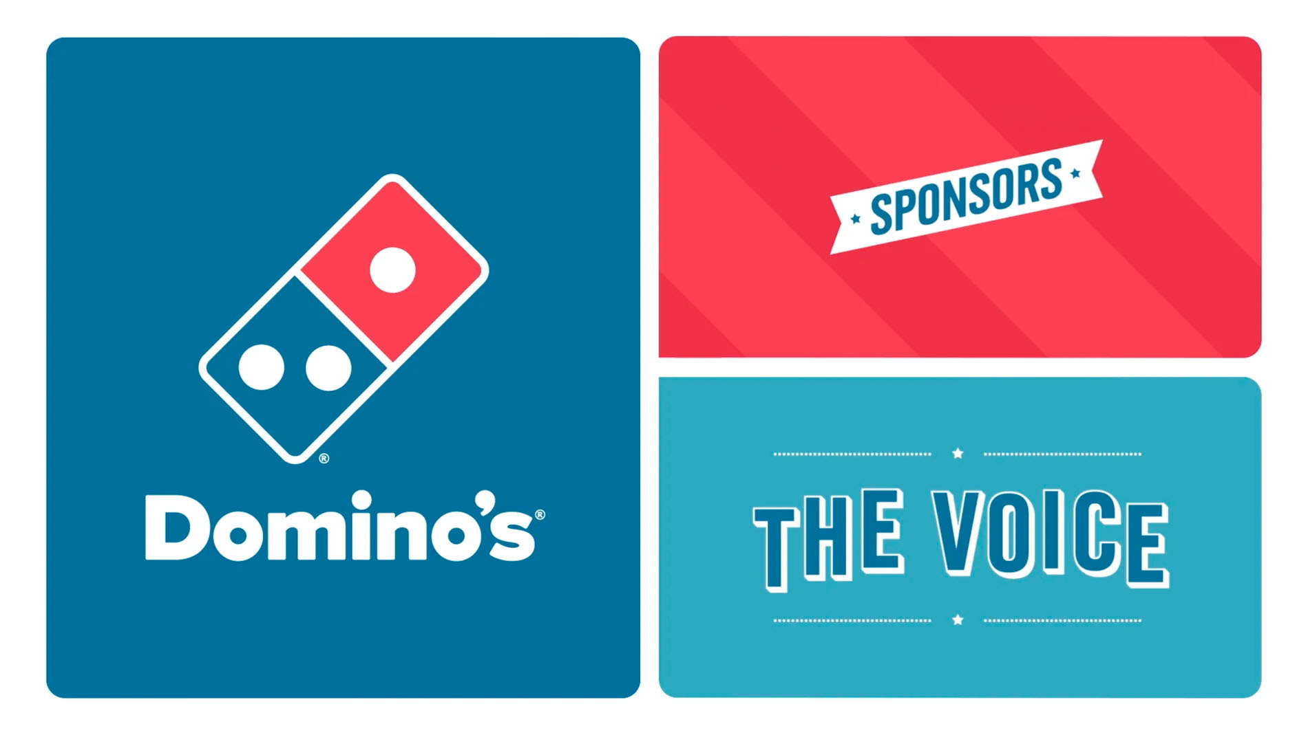 Advertising Food Film of Domino's Sponsors The Voice
