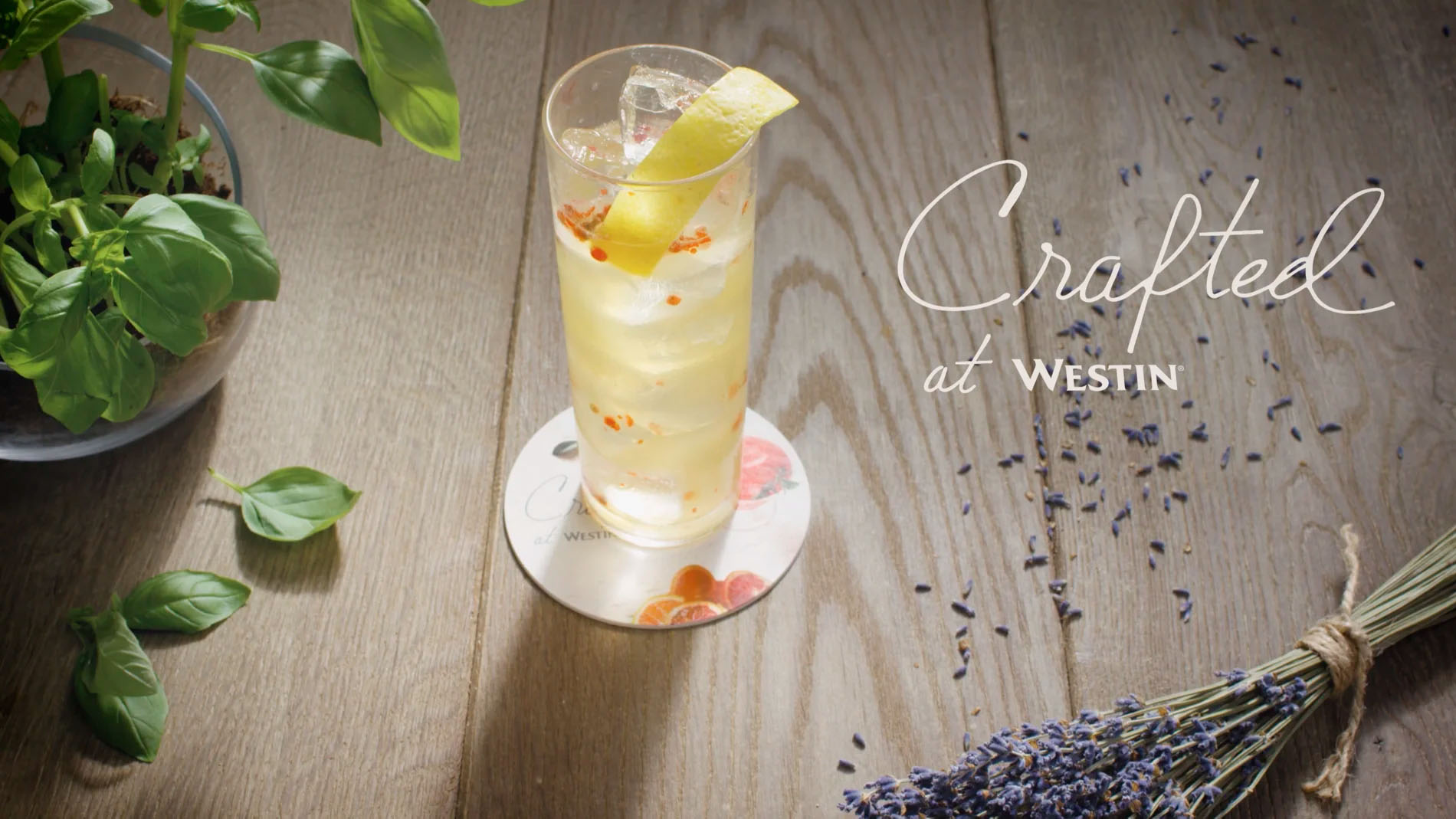 Advertising Liquids Film of Westin Hotels - Provencal Lemonade Cocktail
