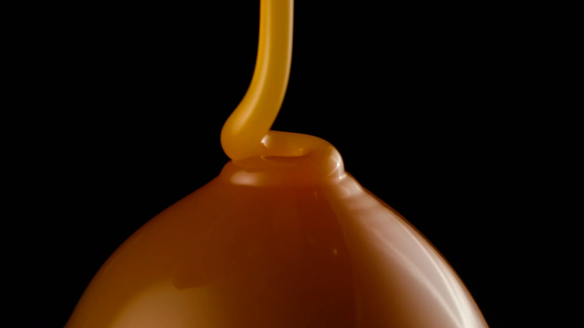 Advertising Food Film of Caramel Swirl