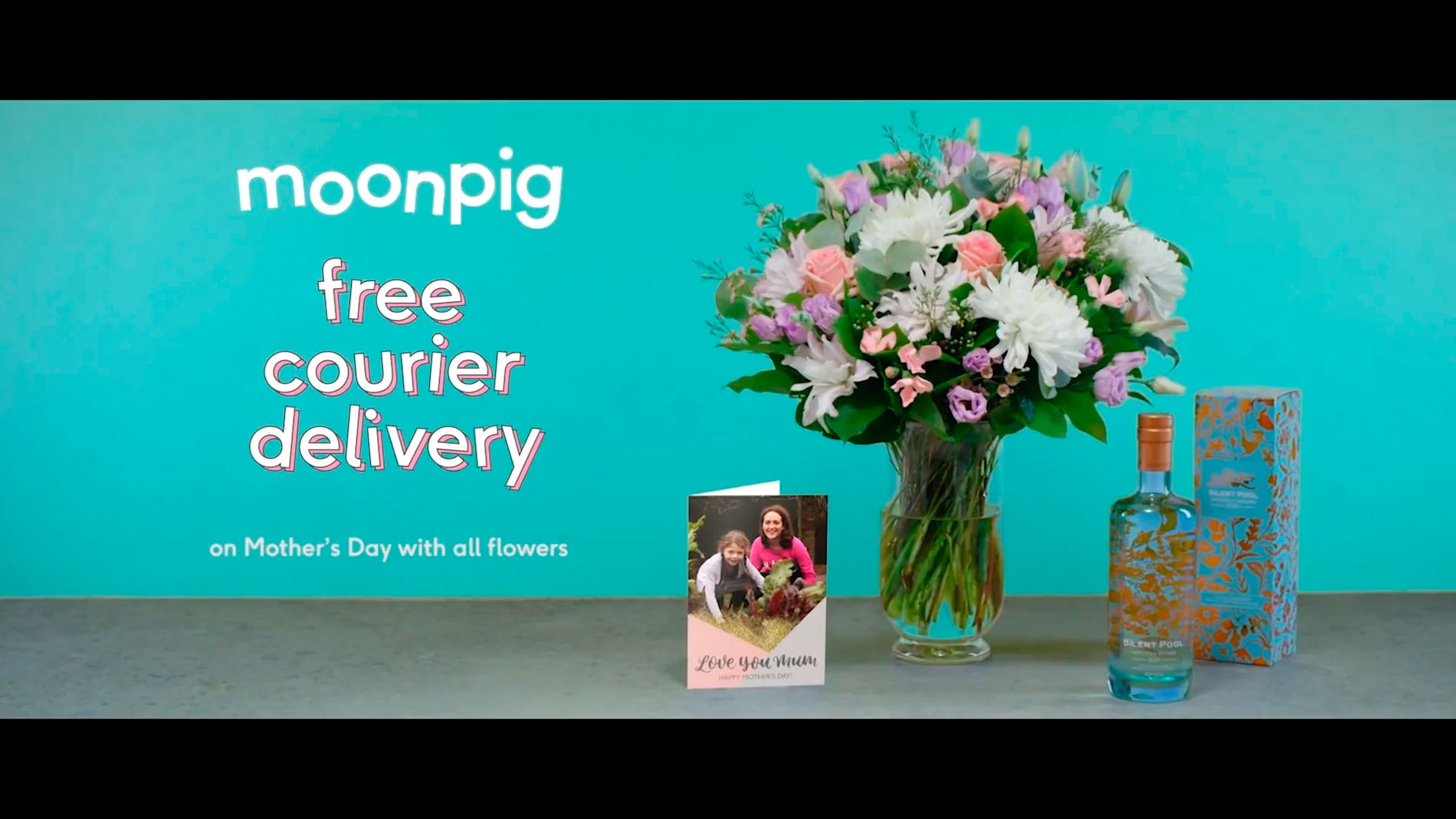 Advertising TV & End Frames Film of Moonpig Mothersday Endframes