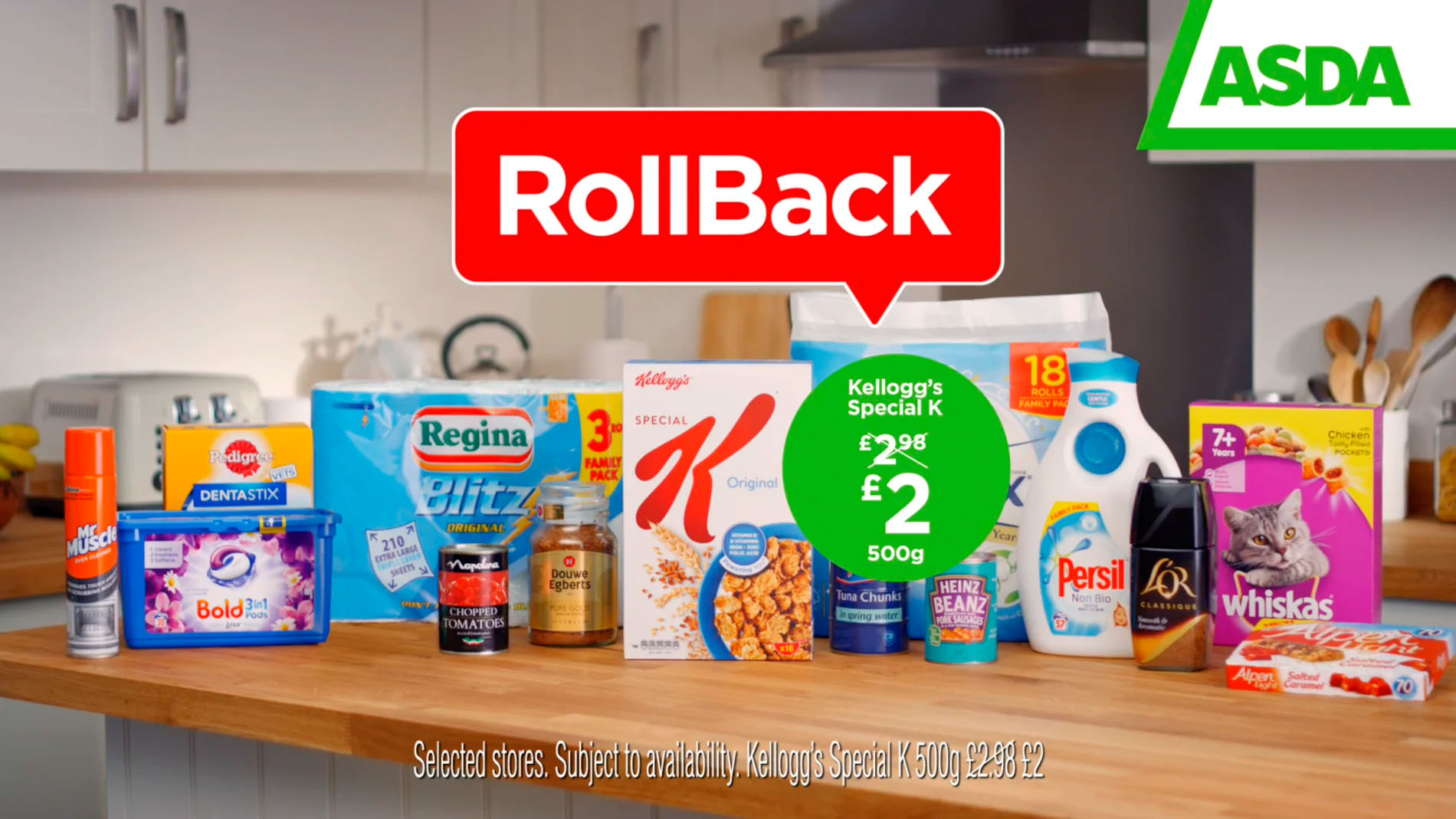 Advertising TV & End Frames Film of ASDA January Rollback