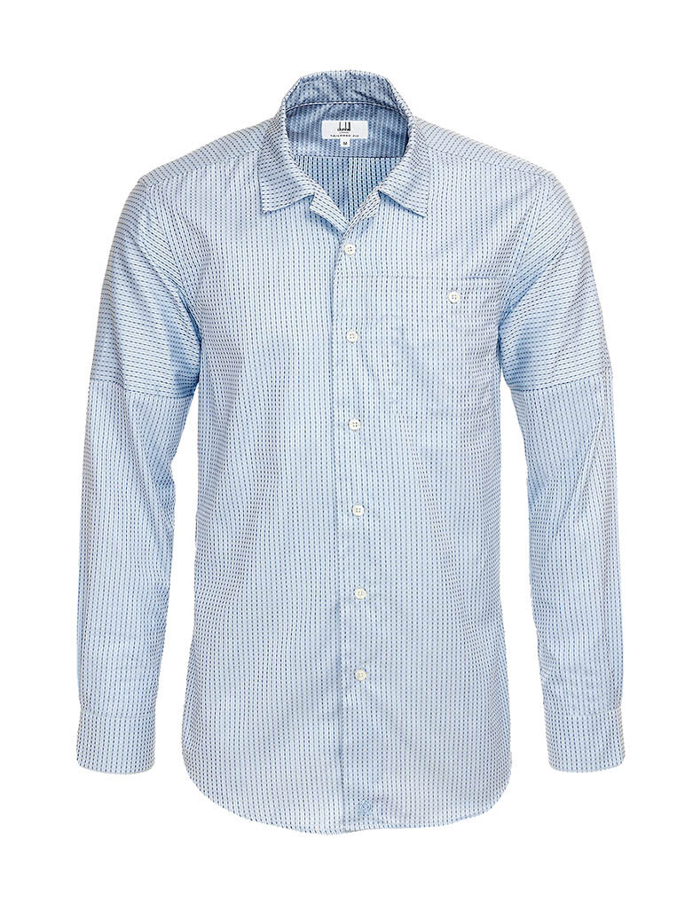 Packshot Factory - Mens fashion - Alfred Dunhill shirt close up and ...