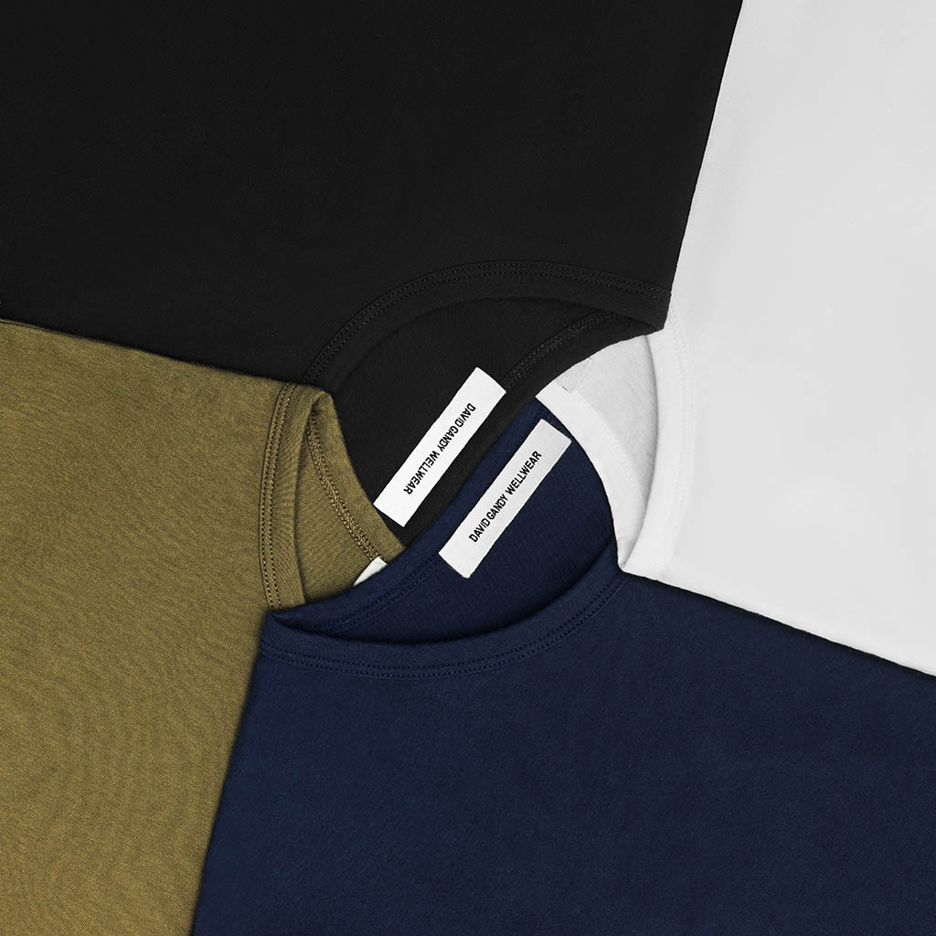 Packshot Factory - Mens fashion - David Gandy Wellwear t-shirts