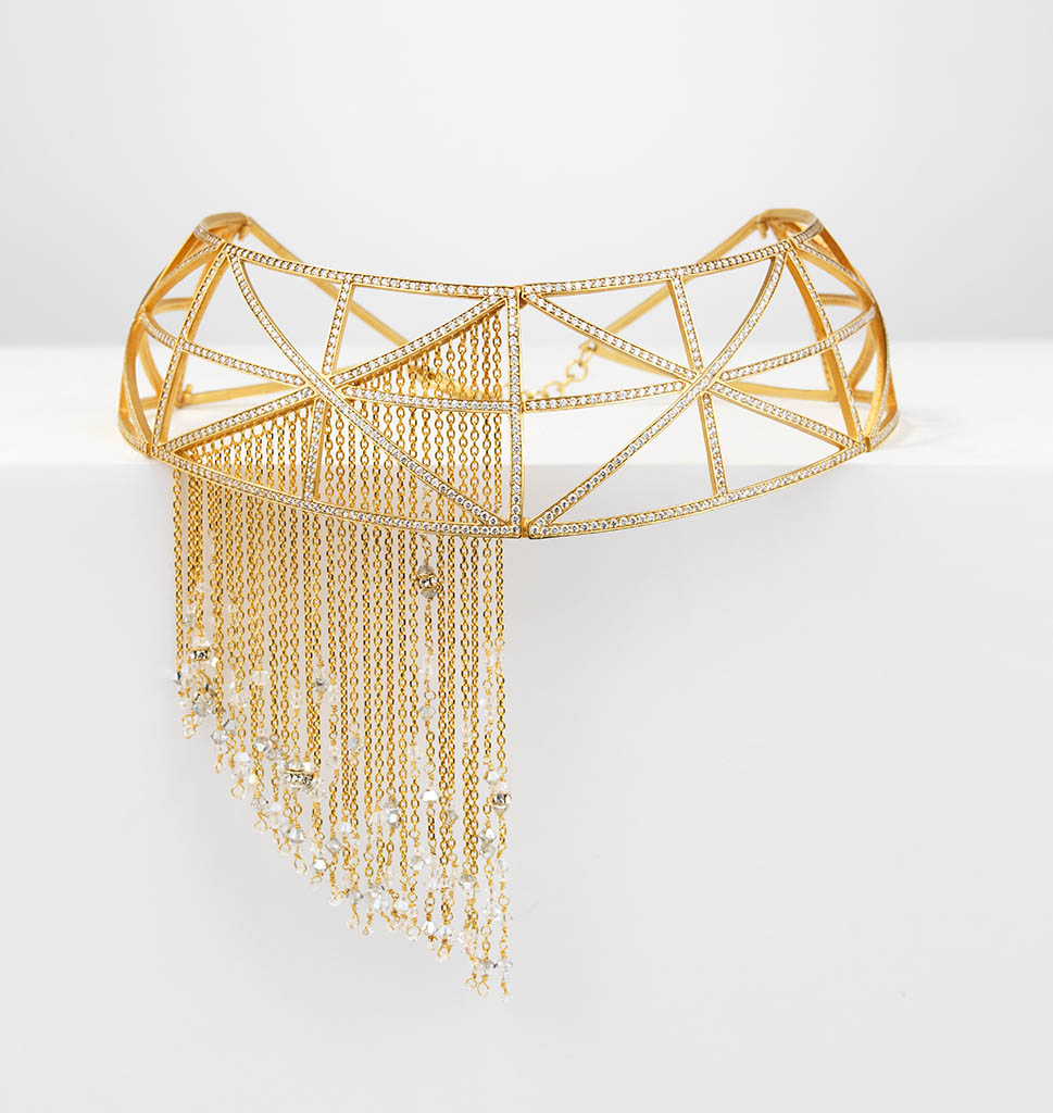 Packshot Factory - Necklace - Eden Diodati gold necklace
