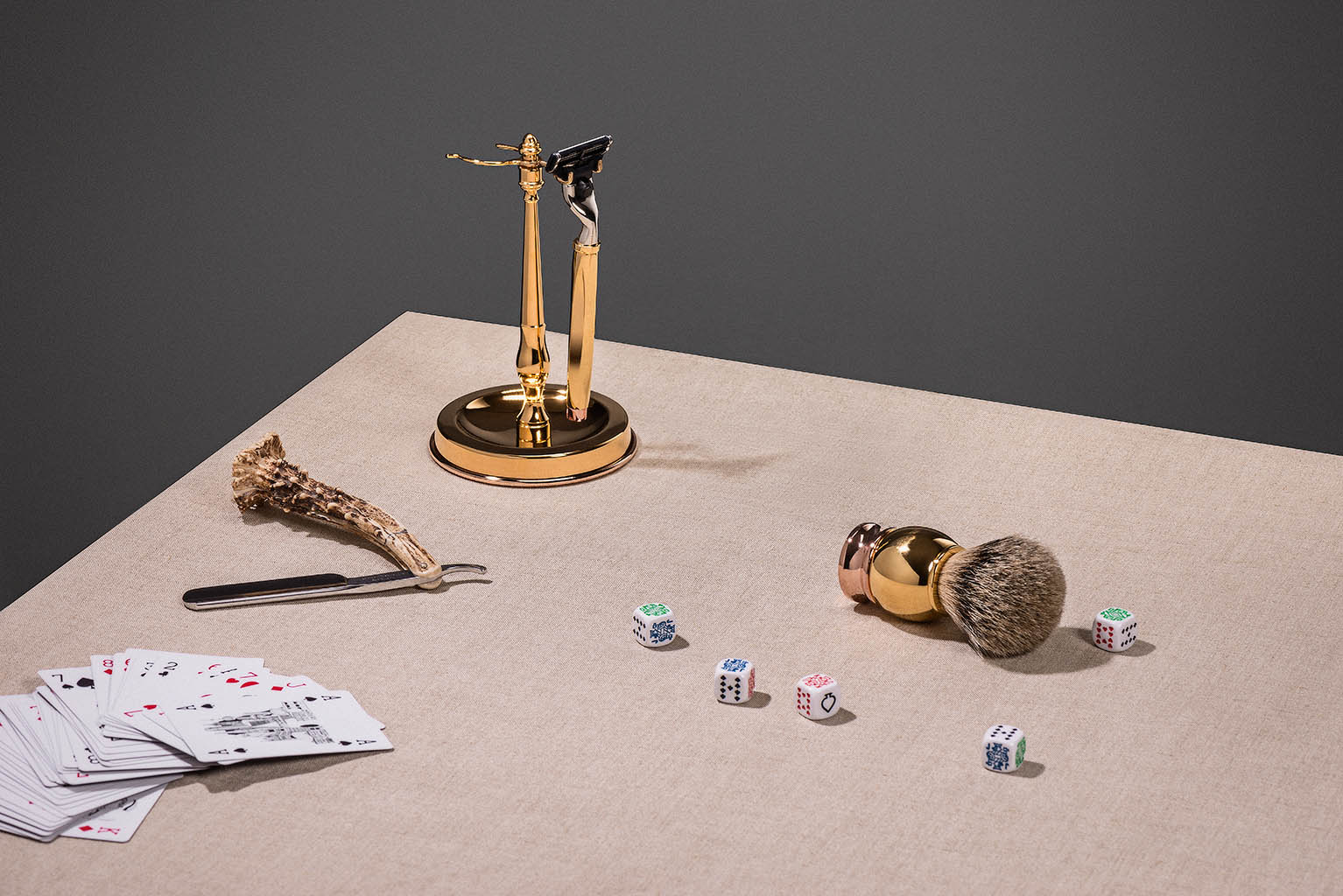 Still Life Product Photography of Alfred Dunhill men grooming accessories by Packshot Factory