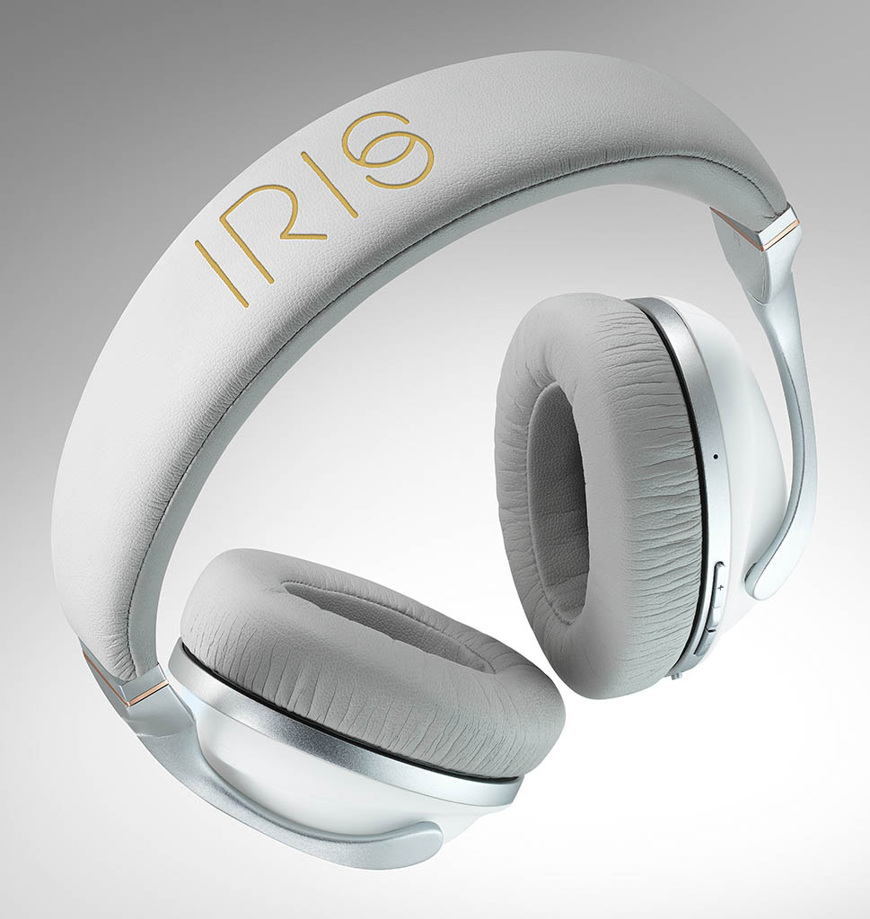 Still Life Product Photography of Iris headphones by Packshot Factory
