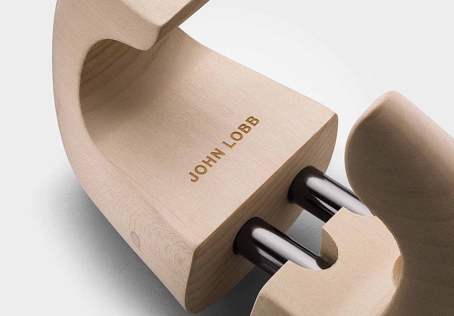 Still Life Product Photography of John Lobb shoe wooden stretcher by Packshot Factory