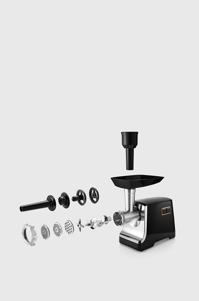 Still Life Product Photography of Modex electric meat grinder by Packshot Factory