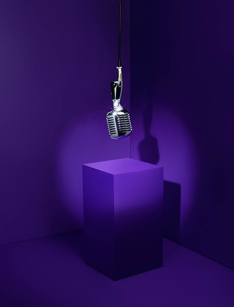 Still Life Product Photography of Open Classrooms microphone by Packshot Factory