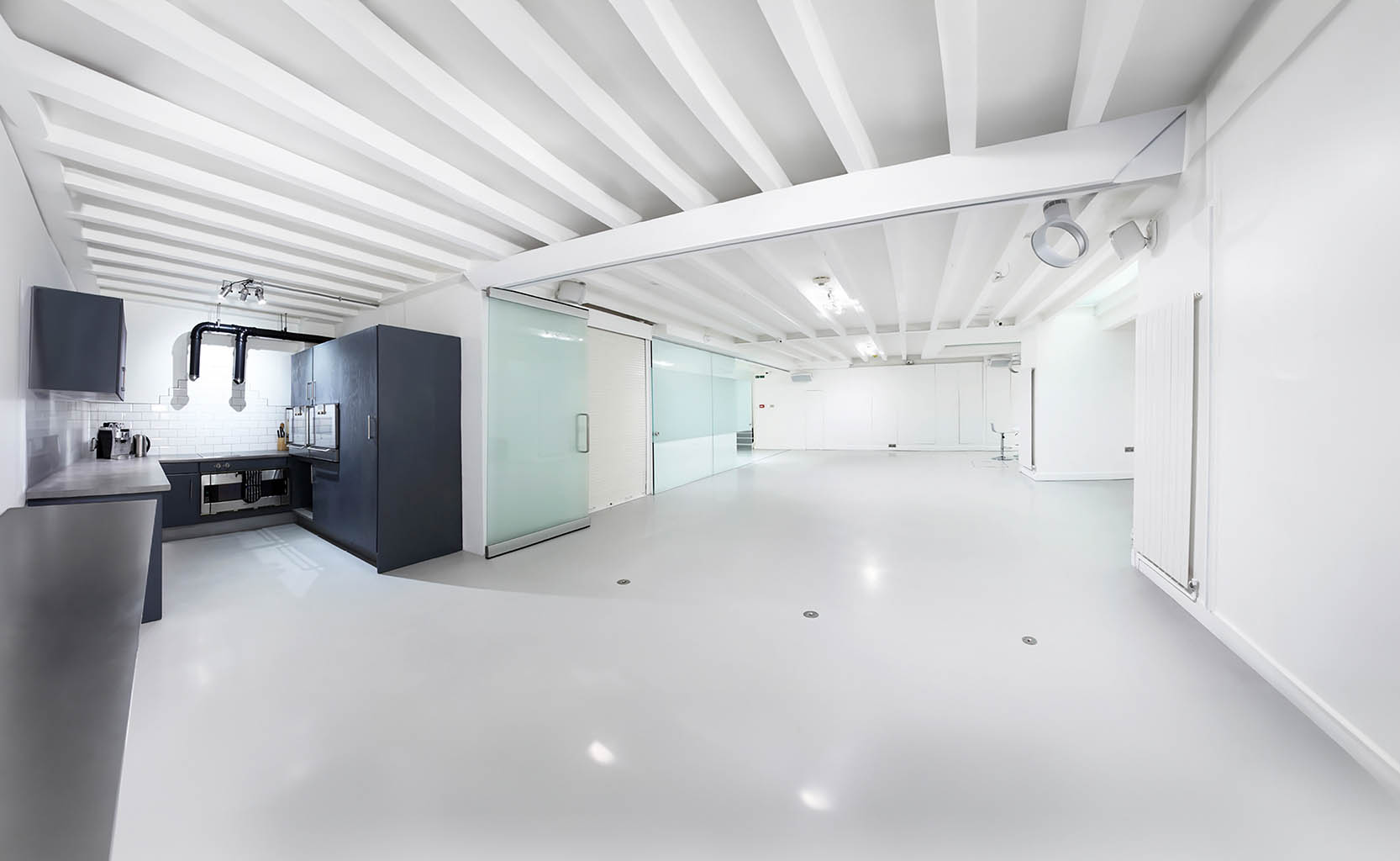Basement Studio Space of Packshot Factory's Central London Photography and Film studio