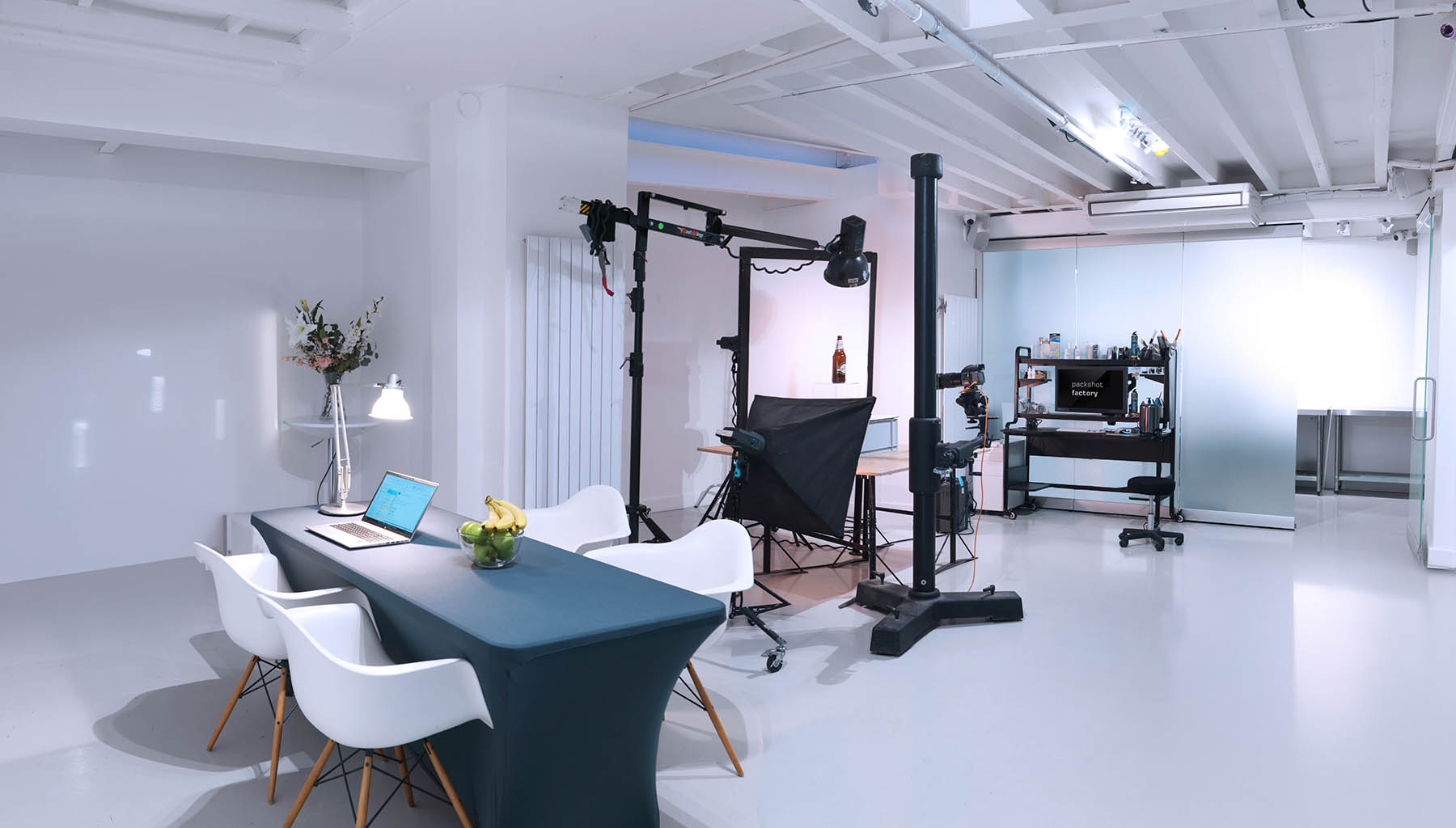 Basement Studio of Packshot Factory's Central London Photography and Film studio