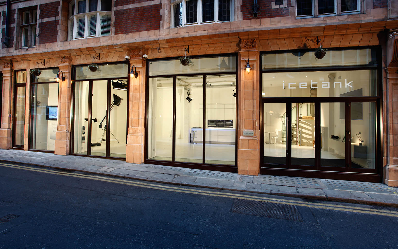 Outside of Packshot Factory's Central London Photography and Film studio