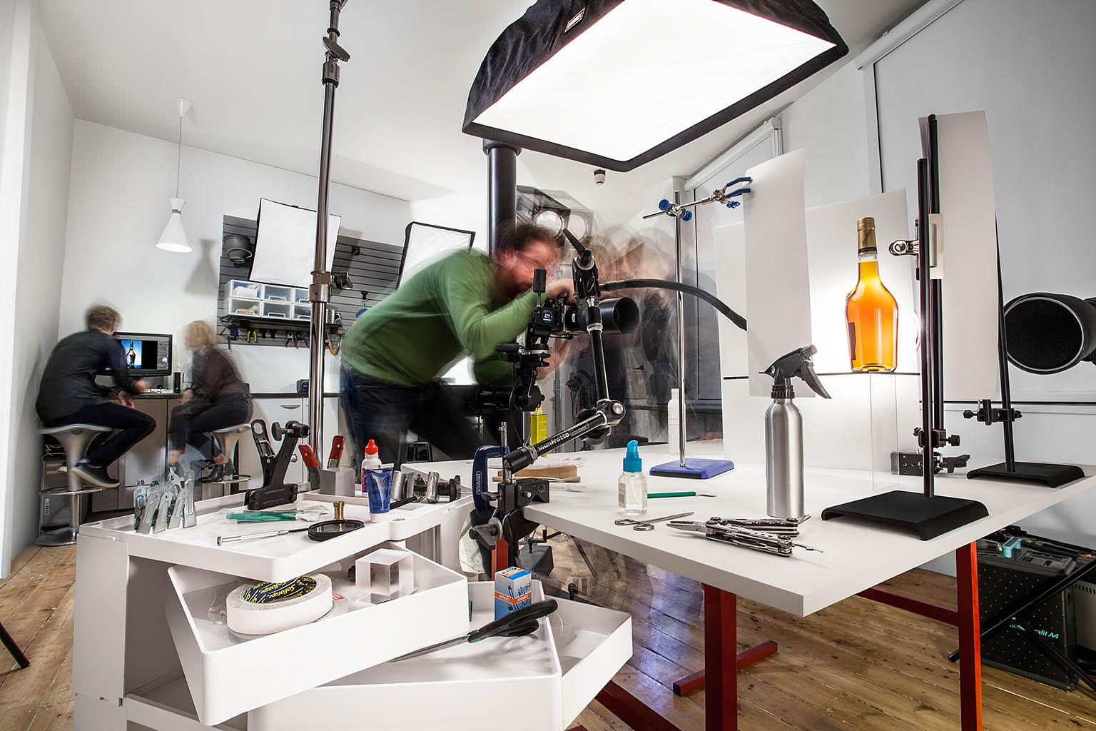 Photography set of Packshot Factory's Central London Photography and Film studio