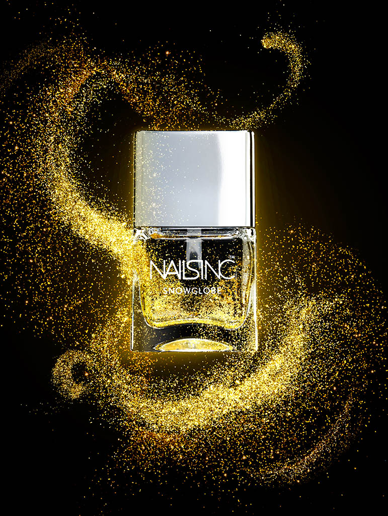 Advertising Still Life Product Photography of Nails Inc nail polish by Packshot Factory