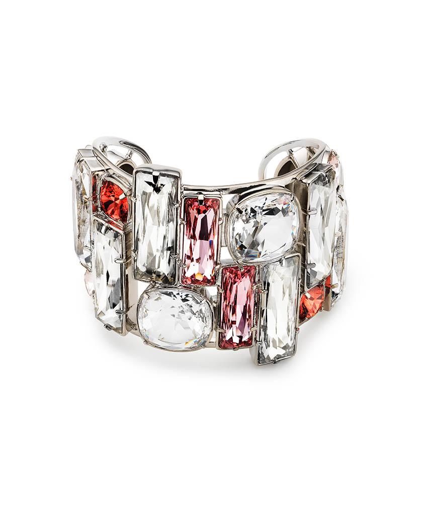 Packshot Factory - Rings - Swarovsky chunky bracelet with crystals